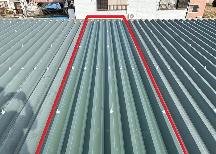 南あわじ市　火災で焦げたアパート屋根の部分補修完了