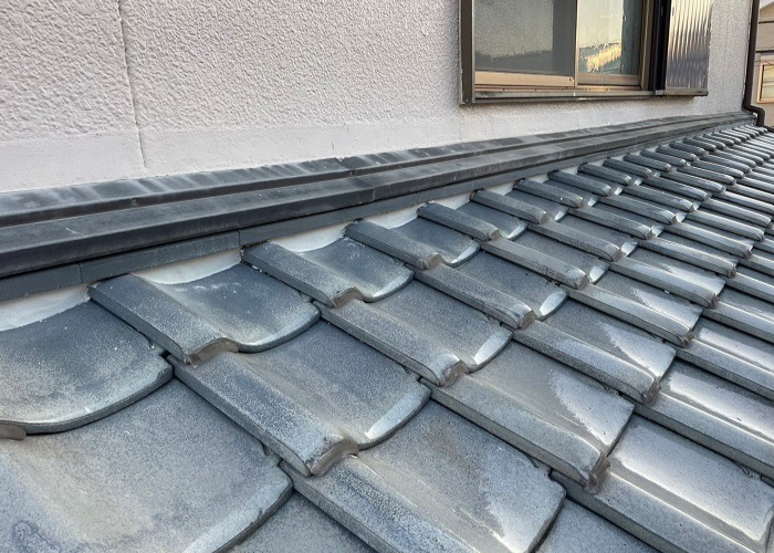 丹波篠山市　漆喰打ち替え完了