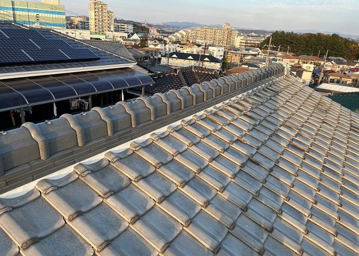 丹波篠山市　漆喰修理完了