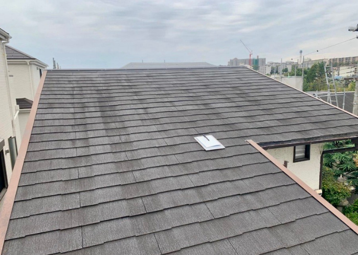 南あわじ市　屋根カバー工法まえの屋根の様子