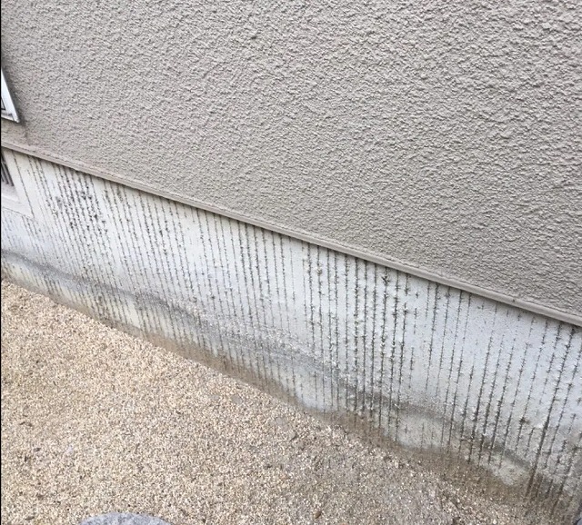 基礎雨染み