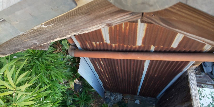 西宮市瓦屋根破風板