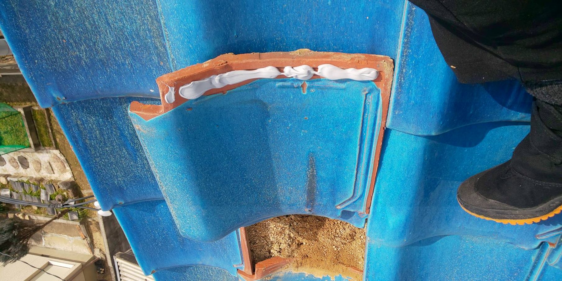 西宮市瓦屋根補修