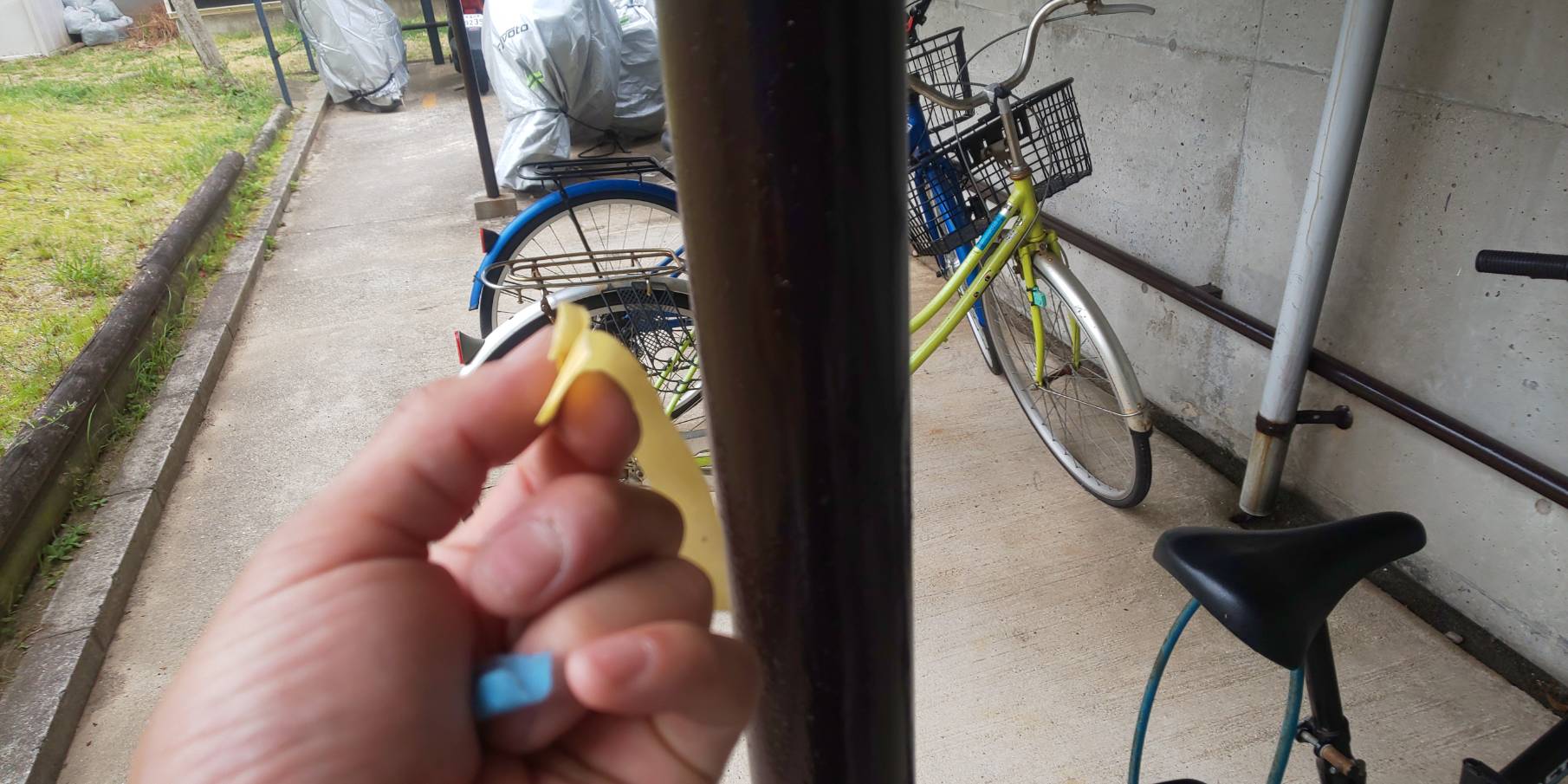 西宮市鉄部塗装点検作業