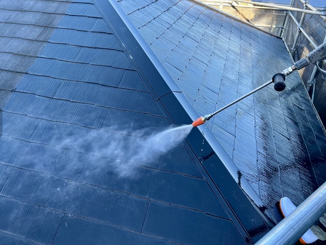 屋根高圧洗浄