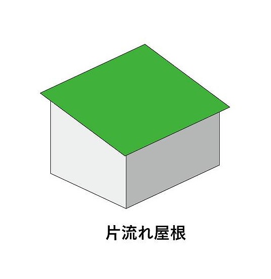 片流れ屋根