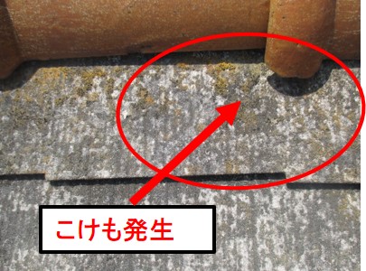 西宮市カラーベスト屋根