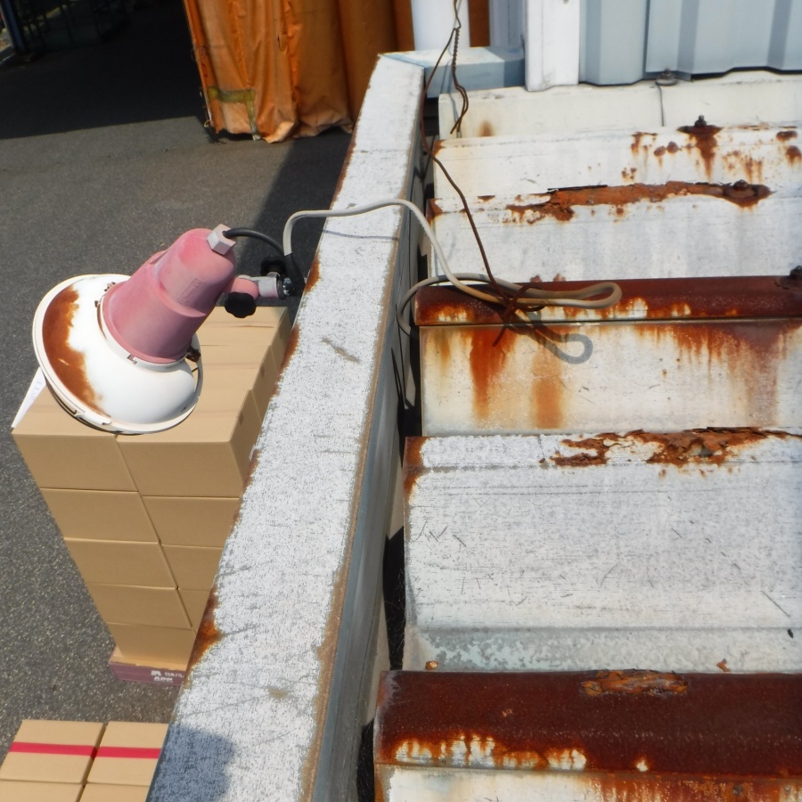 工場雨漏り調査３