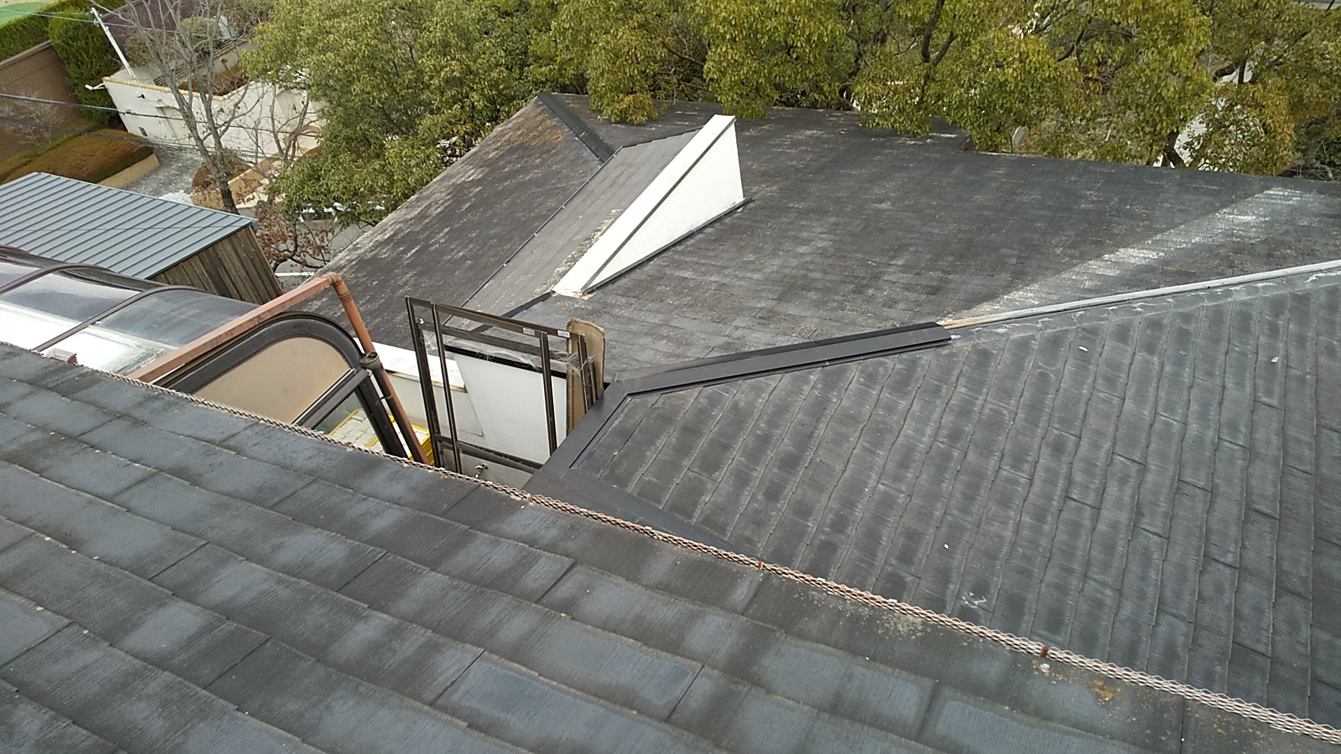 西宮市雨漏り調査実施