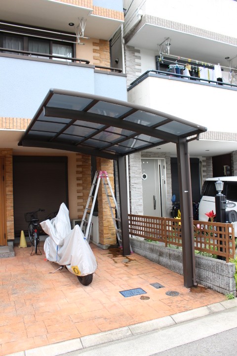 カーポート雨漏り２