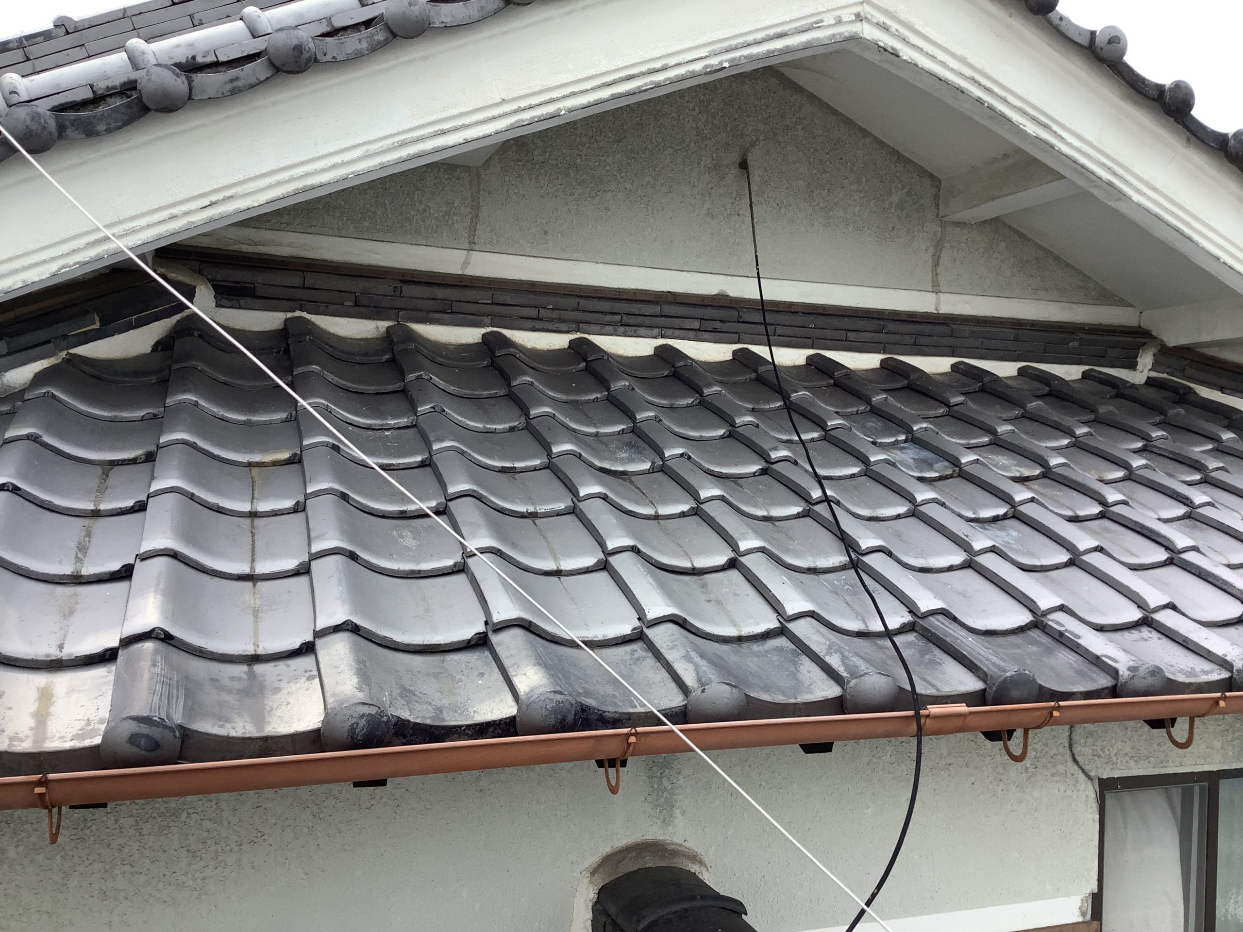 西宮市瓦屋根点検修理