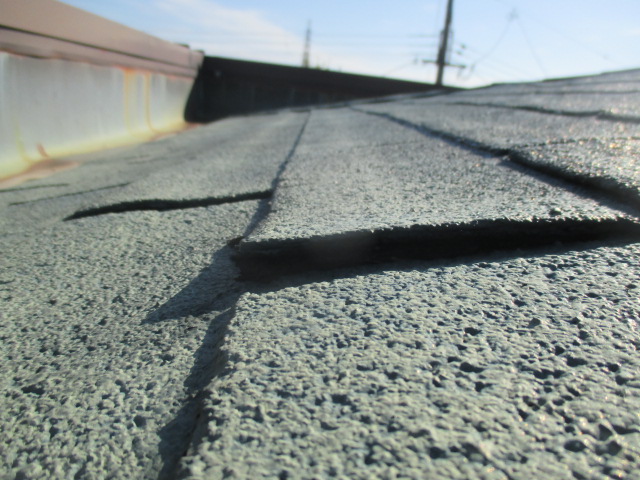 木造住宅アスファルトシングル屋根捲れ現象