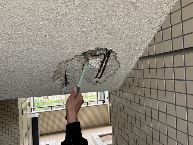 斫り作業