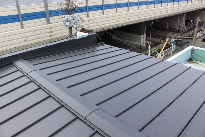 バルコニー屋根修理２１