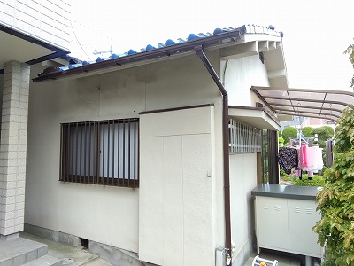 屋根葺き替え　雨樋交換