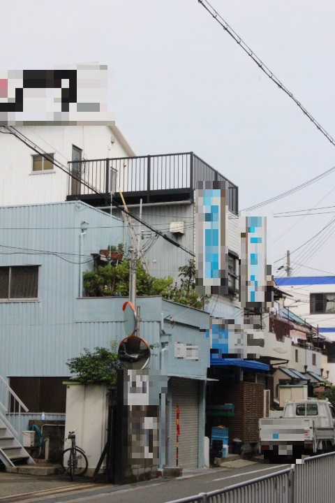 バルコニー屋根修理２５