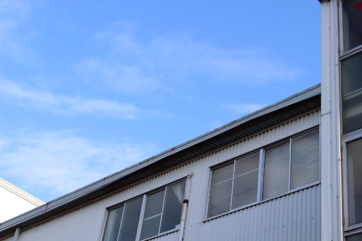 西宮市工場屋根修理2