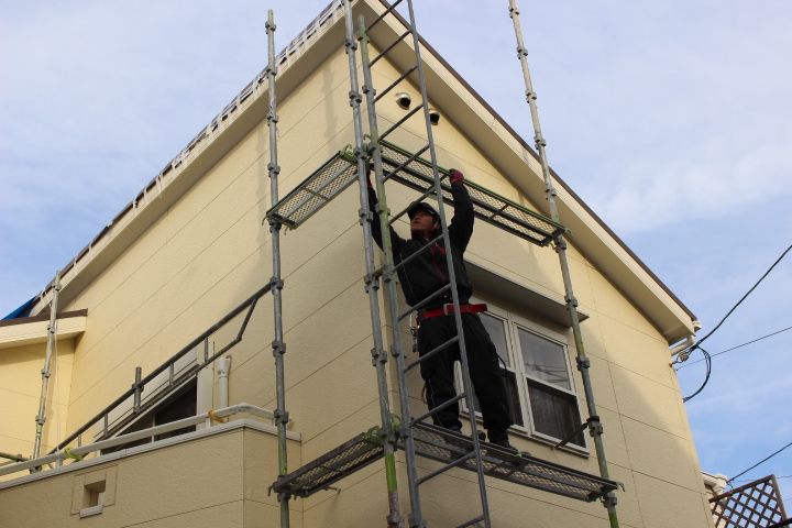 仮設足場設置５