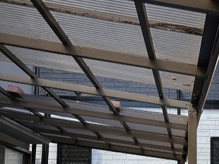 波板（下から）