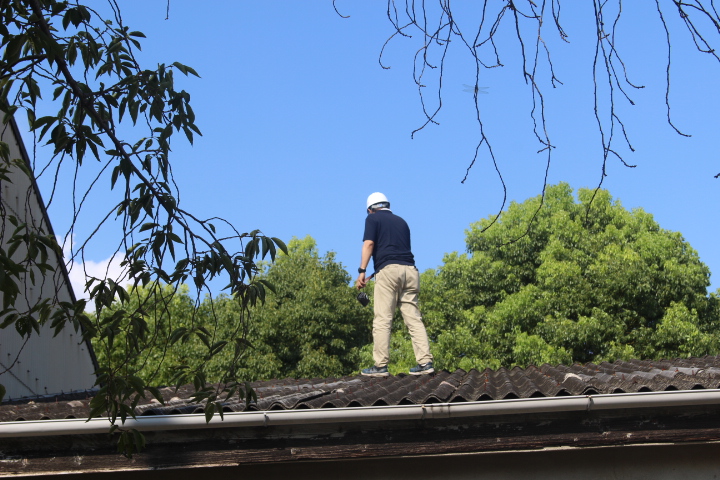 スレート屋根雨漏り２