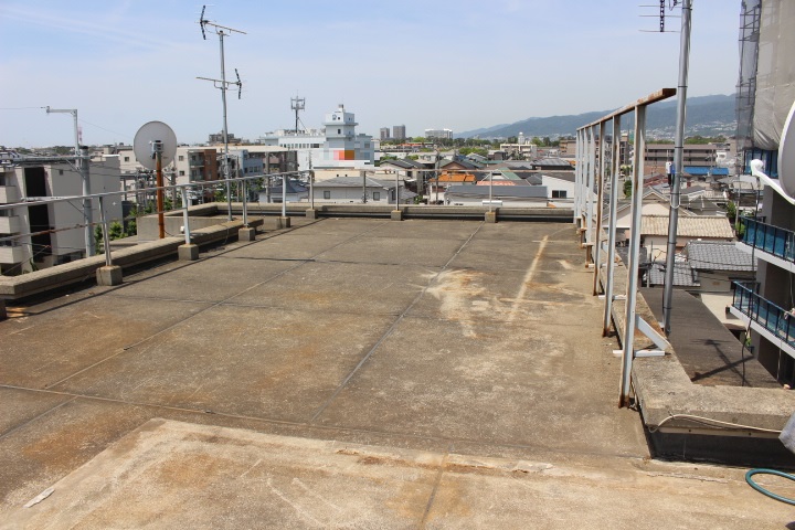 尼崎市防水工事現場調査１