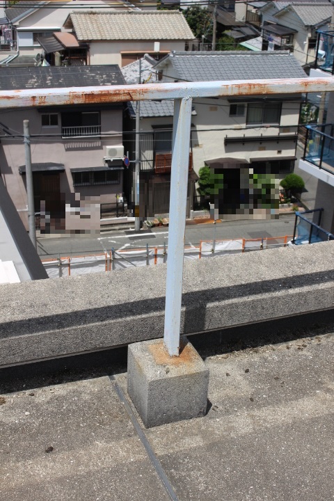 尼崎市防水工事現場調査４