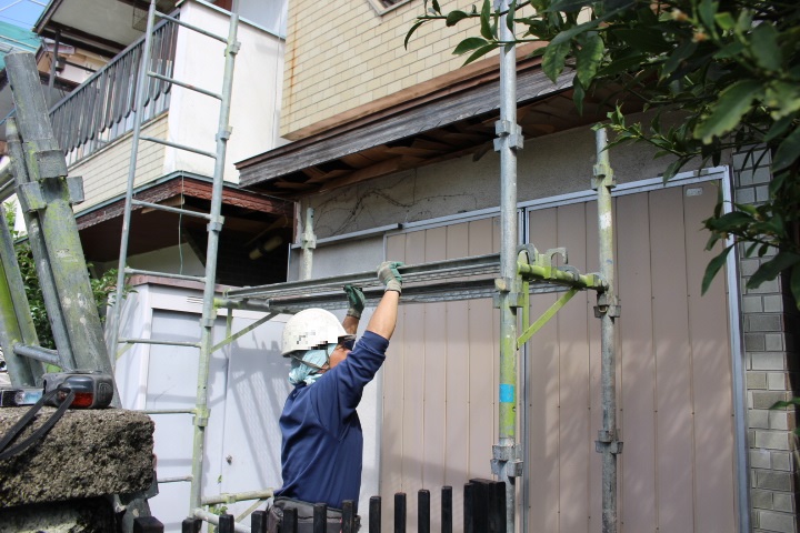 西宮市足場工事４