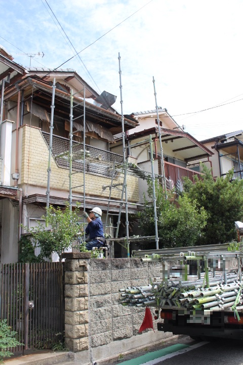 西宮市足場工事６