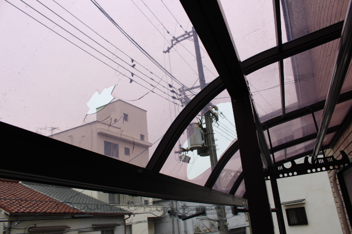 テラス屋根現場調査６