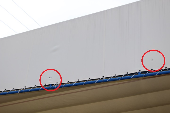 テント修理現場調査４