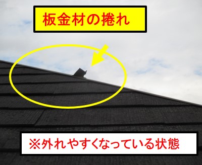 西宮市カラーベスト屋根