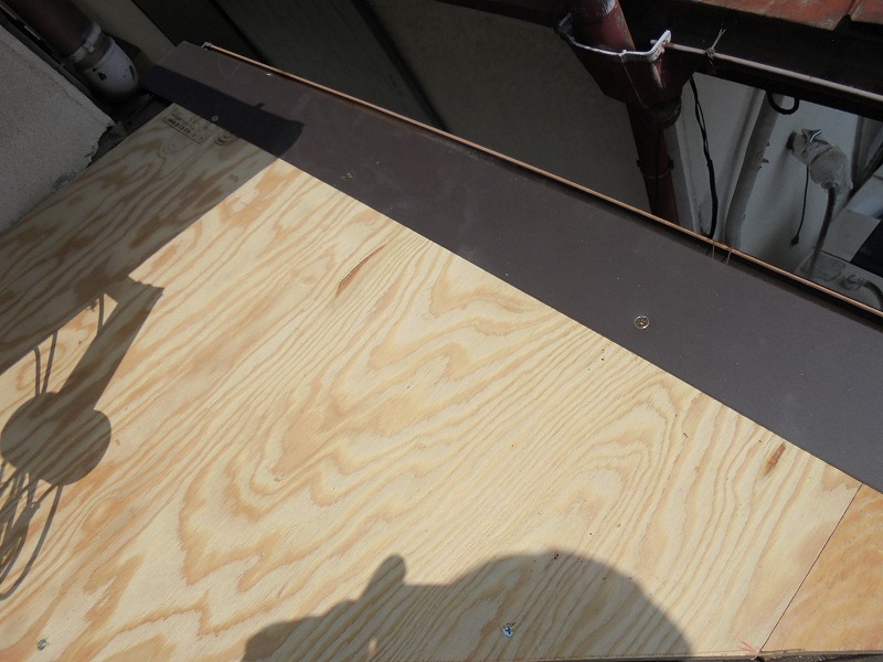 西宮市庇屋根修理５