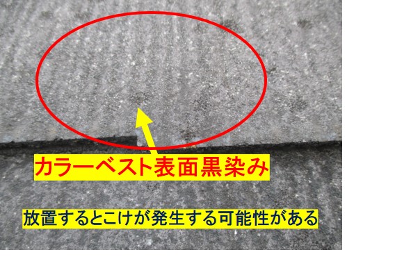 カラーベスト屋根点検