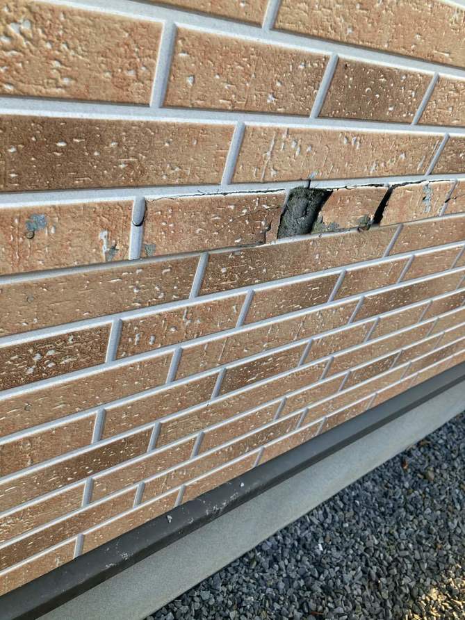 サイディングの剥がれ