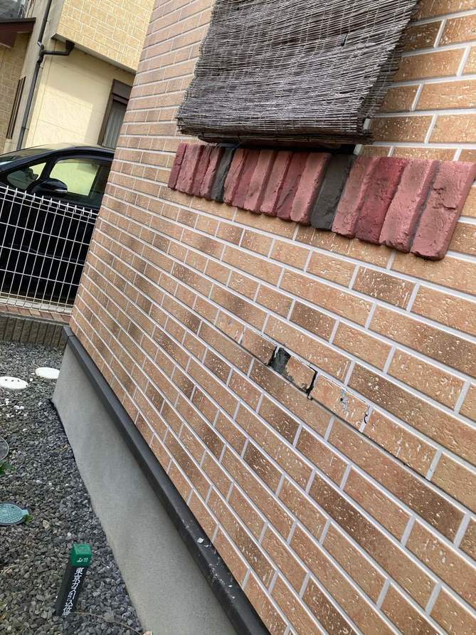 サイディングの剥がれ