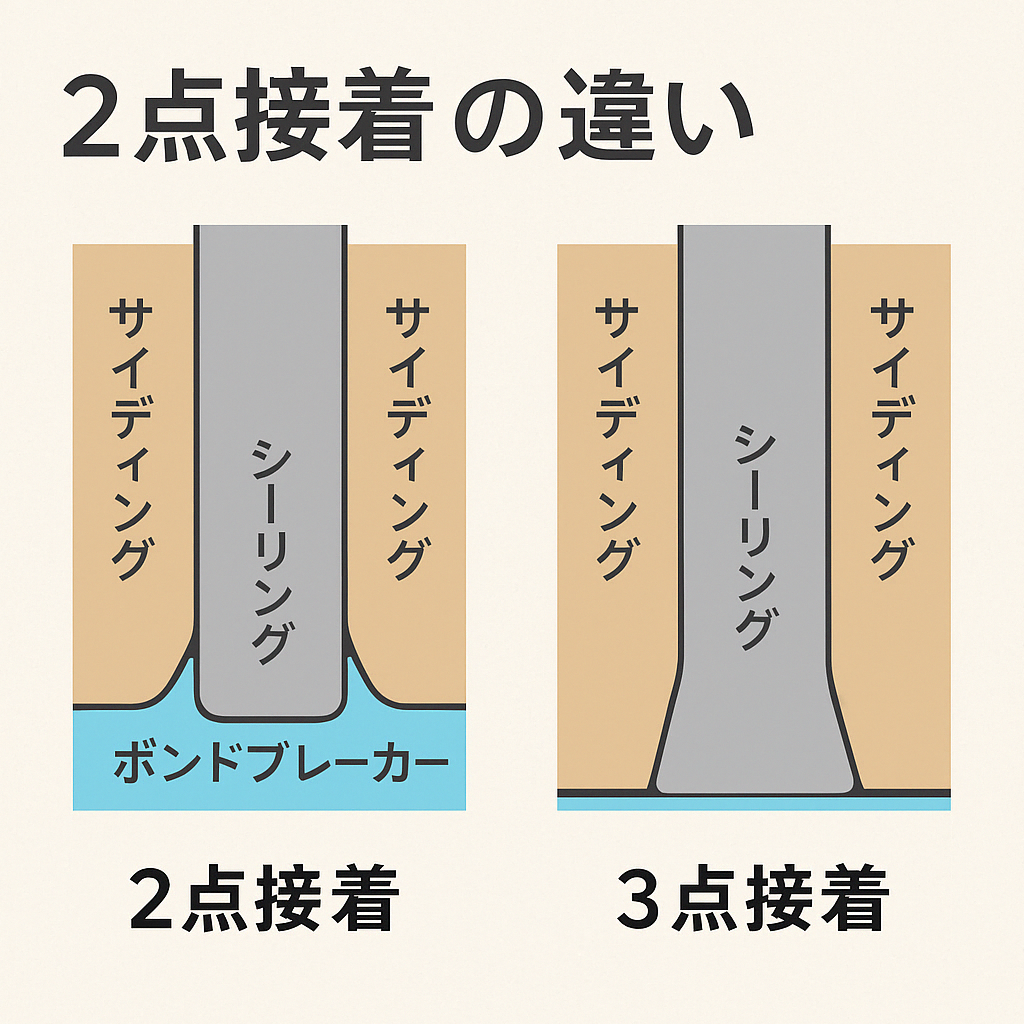 シーリング2点接着