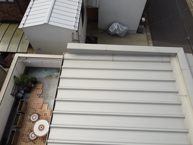 ガルバリウム鋼板の屋根材