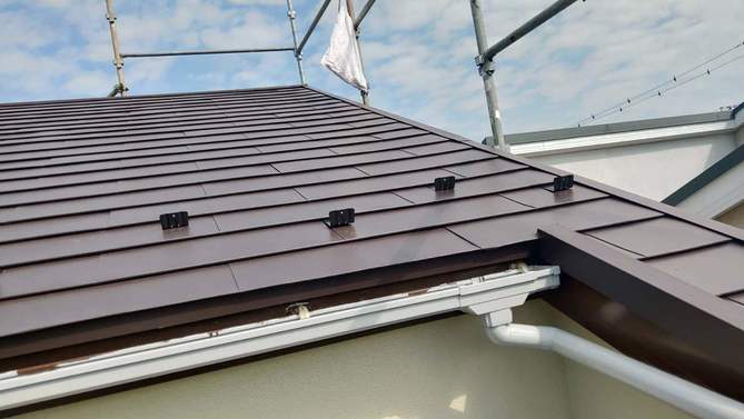 カバー工法の屋根