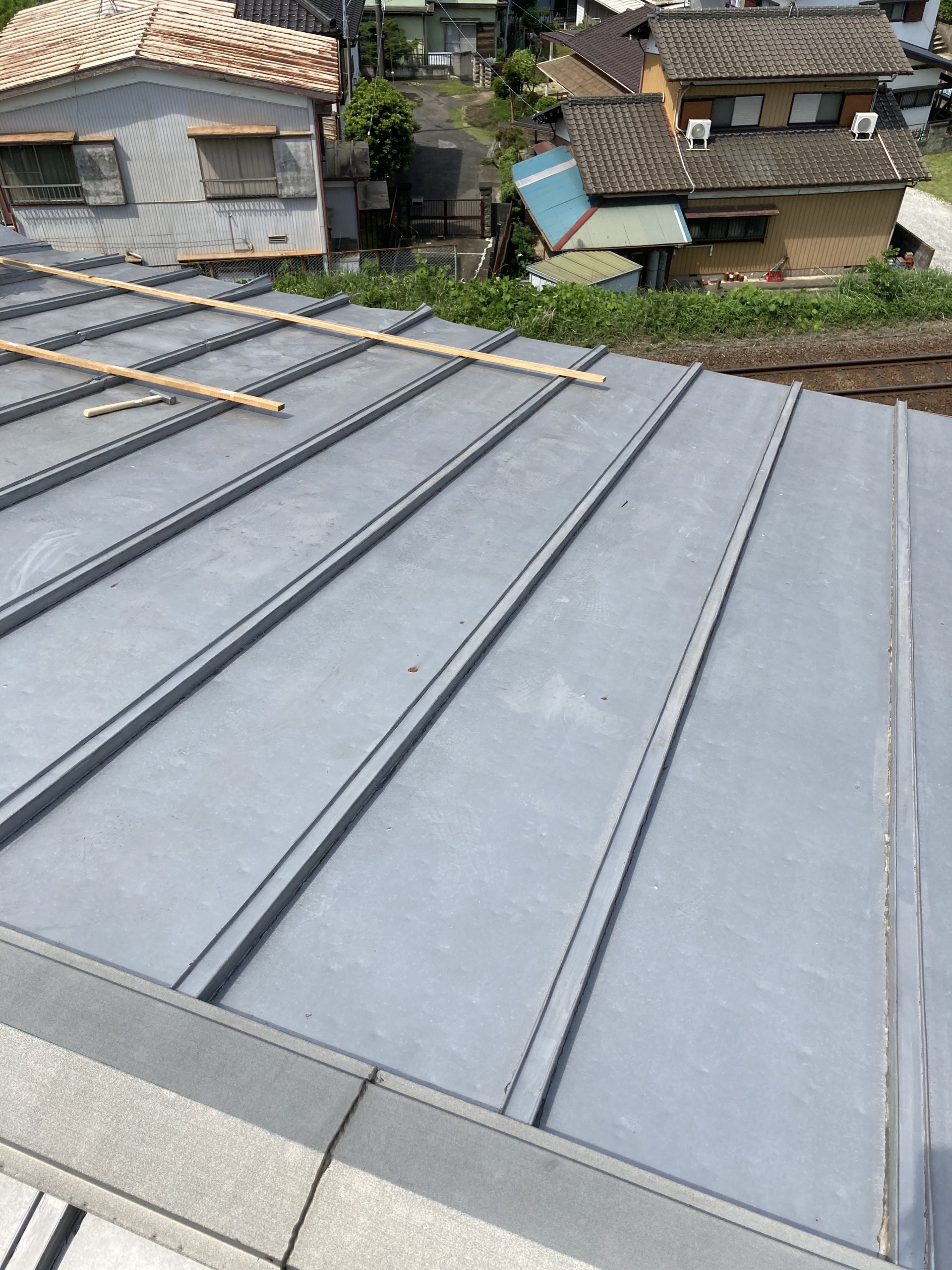 応急処置後の写真