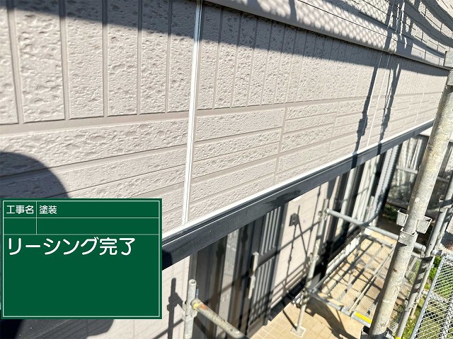 外壁目地補修完了