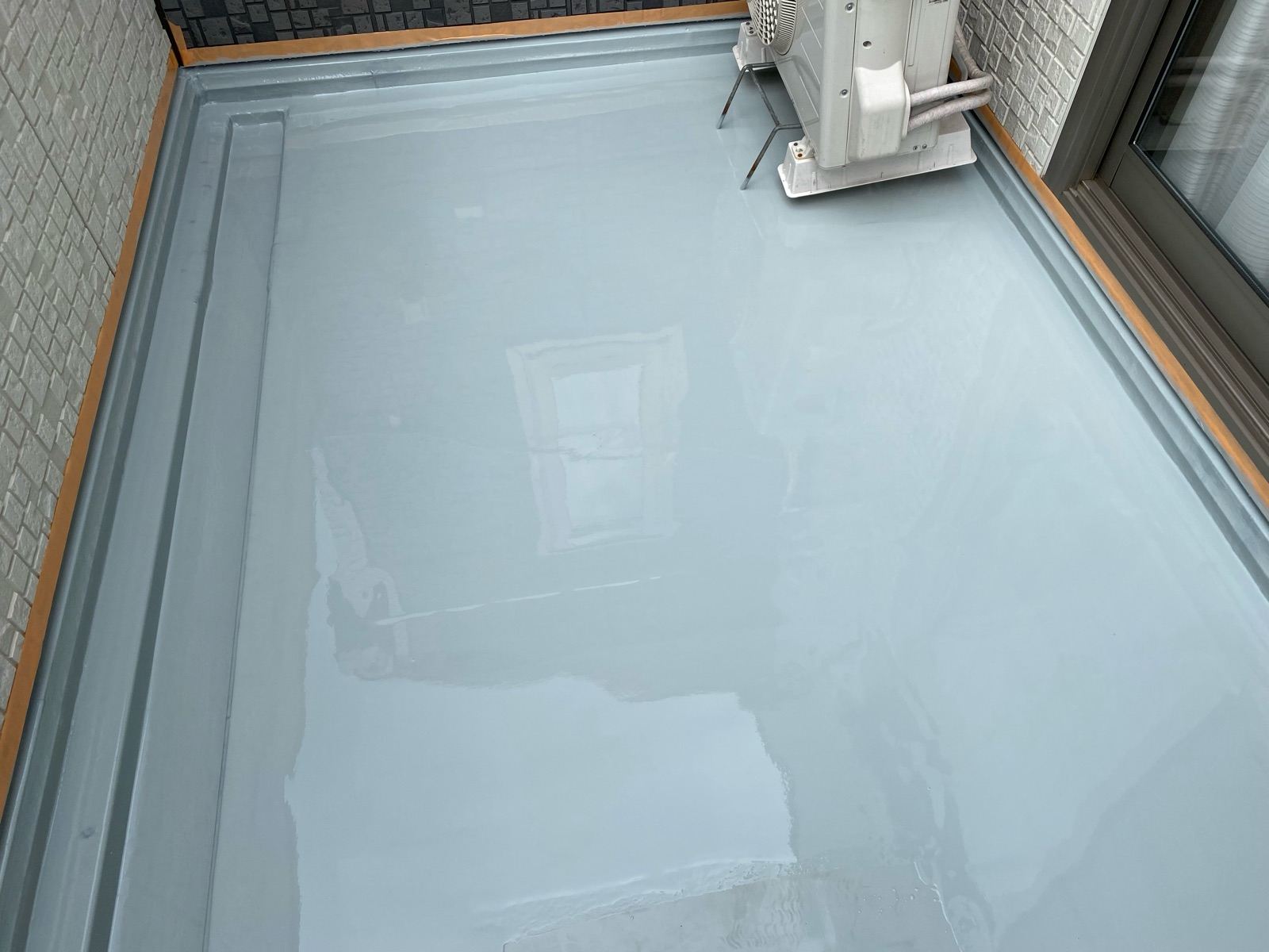 ウレタン防水完了