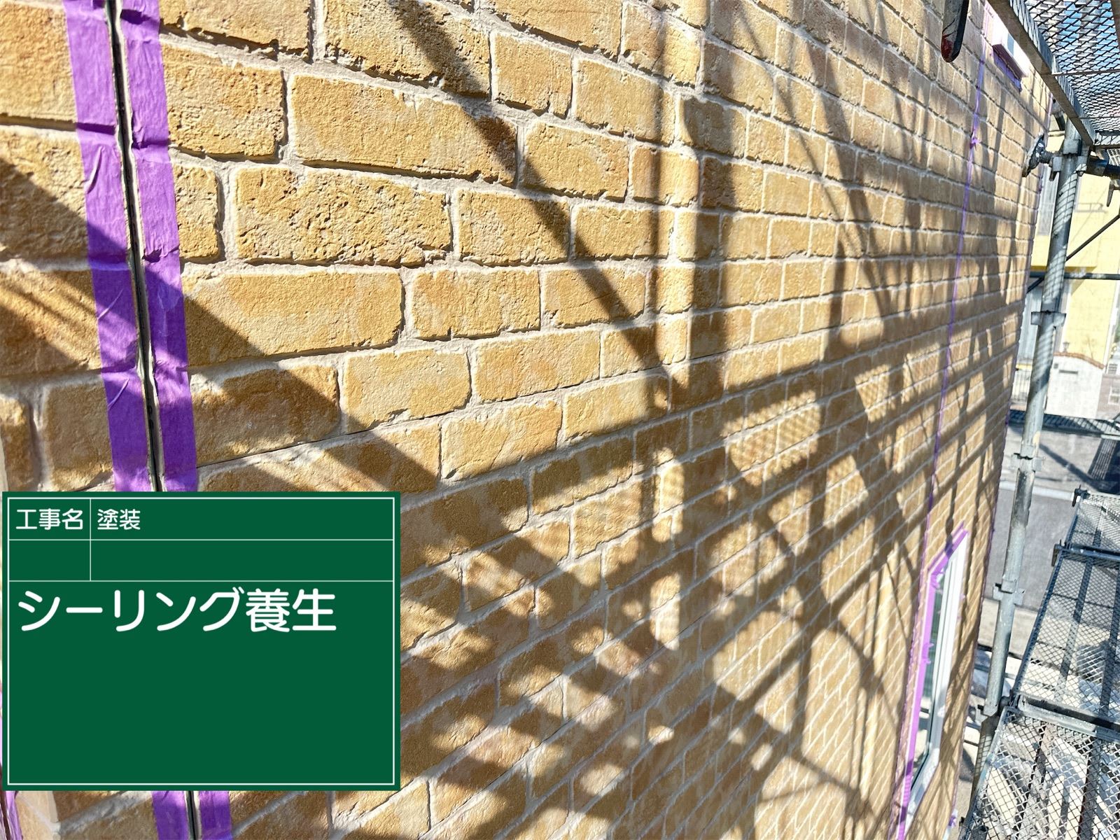 シーリング養生