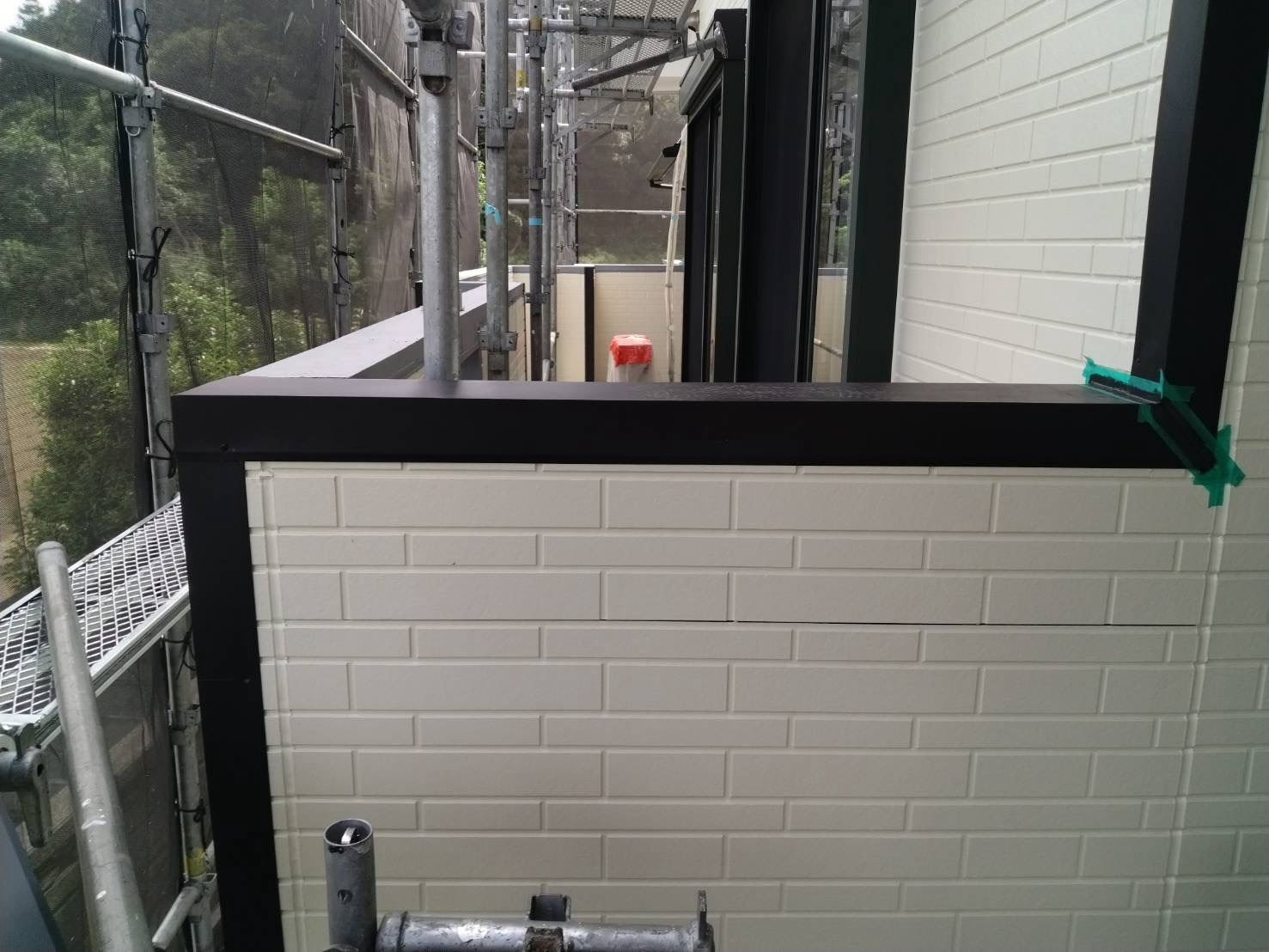 ベランダ笠木板金カバー