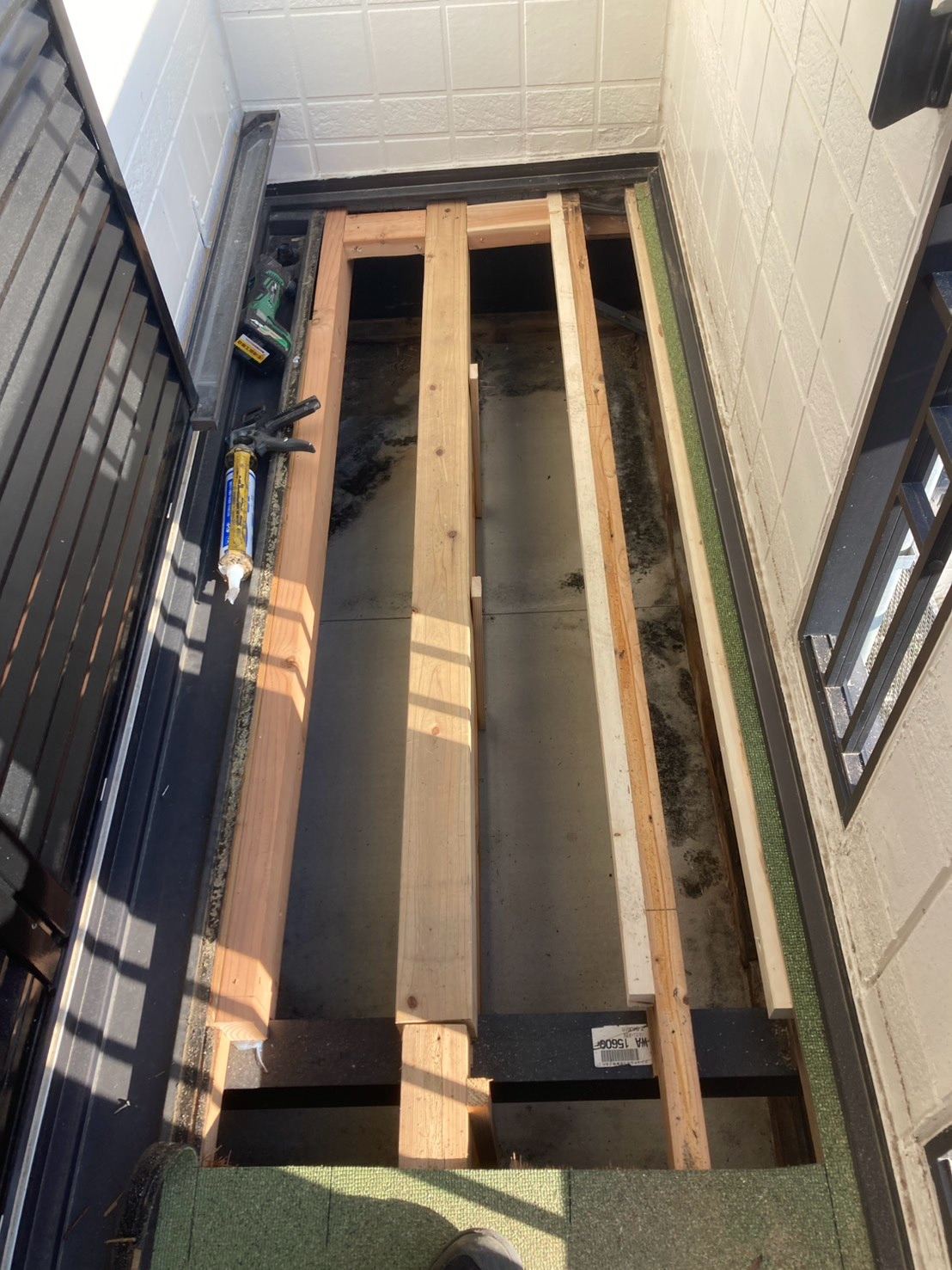 下地組みなおし