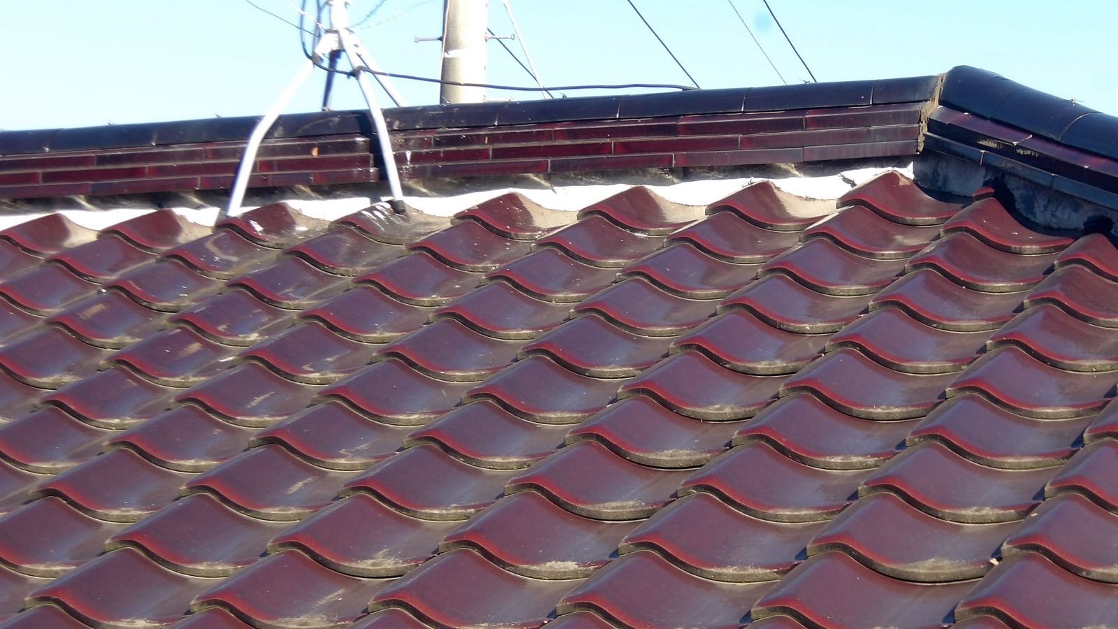 瓦屋根住宅　築33年