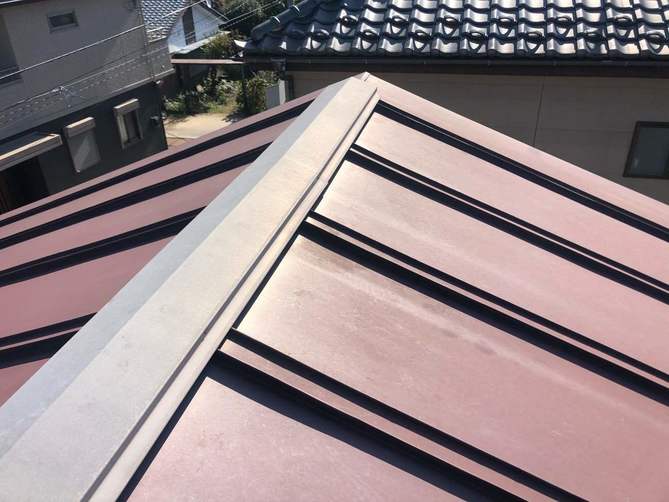 ガルバリウム鋼板の屋根材