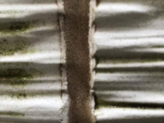 サイディングの目地