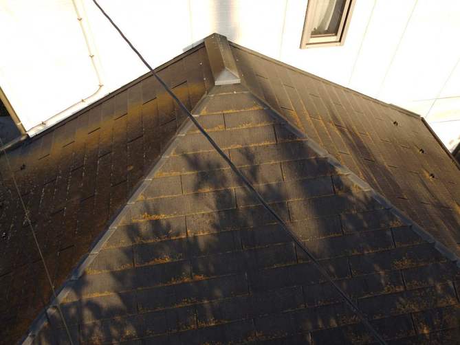 下屋根のコロニアル