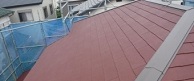 屋根　仕上げ塗装