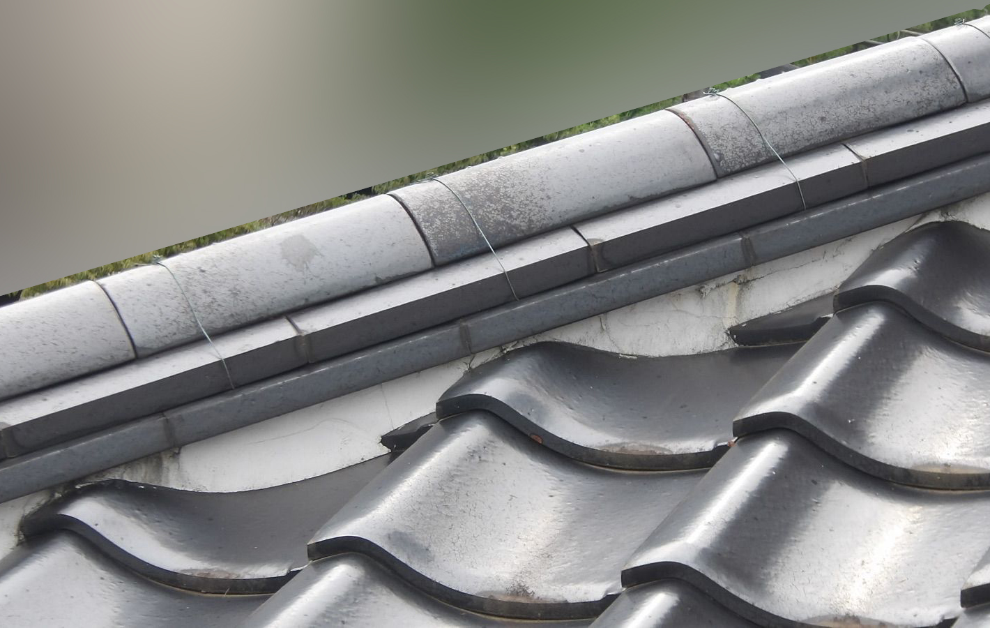 石岡市で瓦屋根現地調査